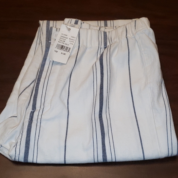 Brandy Melville Pants - NWT Brandy Melville J.Galt Striped Pants